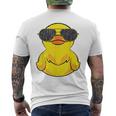 Occhiali Da Sole Carino Divertente Paperella Di Gomma T-shirt da uomo con stampa posteriore