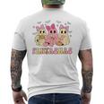 Pantasmas Ghost Spooky Conchas Halloween Mexican Ghost Men's T-shirt Back Print