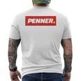 Penner T-Shirt mit Rückendruck