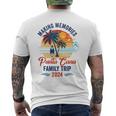 Punta Cana Family Vacation 2024 Making Memories Together Men's T-shirt Back Print