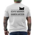 Real Have Cats T-Shirt mit Rückendruck