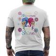 Shimmer And Shine Always Shimmer Always Shine Portrait T-Shirt mit Rückendruck