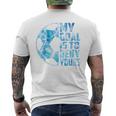 SoccerMy Goal Is To Deny Yours Kid Boy Youth Men's T-shirt Back Print