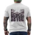 Straight Outta Maga Trump 2024 Men's T-shirt Back Print
