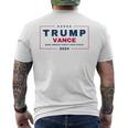 Trump Jd Vance Vp Make America Great Once Again Maga 2024 Men's T-shirt Back Print