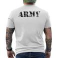 Us Armyintage Retro Stencil Usa Oderde Camiseta Hombre Estampado Espalda