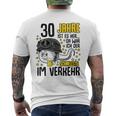 Vor 30 Jahren Der Fastest In Traffic 30Th Birthday Man T-Shirt mit Rückendruck