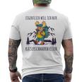 Will Nur Kaiserschmarrn Essen Bergsteiger Wanderer T-Shirt mit Rückendruck