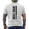 Wing Chun Martial Arts Ip Kung Tsun Fuintage T-Shirt mit Rückendruck