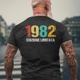 41 Anni Compleanno Anno 1982 Divertente Spiritosa T-shirt da uomo con stampa posteriore Regalos para ancianos