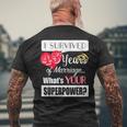 45 Aniversario De Boda Regalo Para Pareja 45 Años Aniversario Camiseta Hombre Estampado Espalda Regalos para ancianos