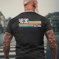 4630 Bochum Retro Old Postcodeintage Sign T-Shirt mit Rückendruck Geschenke für alte Männer