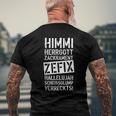 47 Himmi Herrgod Zackrament Zefix Hallelujah T-Shirt mit Rückendruck Geschenke für alte Männer