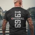 54 Jahre 54Th Geburtstag Original 1969 T-Shirt mit Rückendruck Geschenke für alte Männer