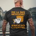 Abbigliamento Divertente Protezioni Per Apicoltori Ape Relax T-shirt da uomo con stampa posteriore Regalos para ancianos