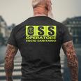 Accessorio Uniforme Extra Per Operatore Socio-Sanitario Oss T-shirt da uomo con stampa posteriore Regalos para ancianos