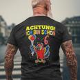 Achtung Ich Bin Schon 6 Animals German Langu T-Shirt mit Rückendruck Geschenke für alte Männer