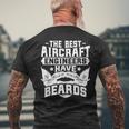 Aircraft Engineer Bearded Aircraft Engineering Engineer Camiseta Hombre Estampado Espalda Regalos para ancianos