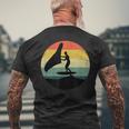 Aliscafo Kite Surf Foilwing Wingfoiling Kitesurf Wingfoil T-shirt da uomo con stampa posteriore Regalos para ancianos