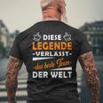 Alles Gute Im Neue Job T-Shirt mit Rückendruck Geschenke für alte Männer