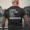 Amo La Mia Città Catanzaro Mia Patria T-shirt da uomo con stampa posteriore Regalos para ancianos