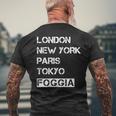 Amo La Mia Città Foggia Mia Patria T-shirt da uomo con stampa posteriore Regalos para ancianos