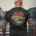 Andrea L'uomo Il Mito La Leggenda T-shirt da uomo con stampa posteriore Regalos para ancianos