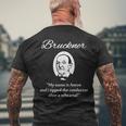 Anton Brückner T-Shirt mit Rückendruck Geschenke für alte Männer