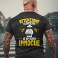 Apicoltura All'apicoltore Le Api Sono Innocue Api Da Miele T-shirt da uomo con stampa posteriore Regalos para ancianos