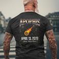 Apophis 2029 Asteroide 99942 Comet Rock Targeting Terra T-shirt da uomo con stampa posteriore Regalos para ancianos