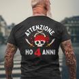 Attenzione Ho 4 Anni Compleanno Pirata T-shirt da uomo con stampa posteriore Regalos para ancianos