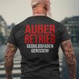 Außer Berieb Geduldsfaden Gerissen Auser Betrieb Gerissen Arbeit Office Keine Peduld S T-Shirt mit Rückendruck Geschenke für alte Männer