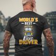 Autobús Del Conductor Profesión Escuela Autobús Escuela Camiseta Hombre Estampado Espalda Regalos para ancianos