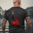 Ballerina Di Flamenco 2 Spagna T-shirt da uomo con stampa posteriore Regalos para ancianos