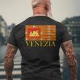 Bandera Deenecia Italiaenecia Italia Banner León De San Marcos Camiseta Hombre Estampado Espalda Regalos para ancianos
