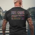 Banderas Internacionales Del Mundo Banderas De Los Países Camiseta Hombre Estampado Espalda Regalos para ancianos