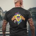 Bandiera Degli Stati Uniti Islander Bandiera Patriota Delle Isole Degli Stati Uniti T-shirt da uomo con stampa posteriore Regalos para ancianos