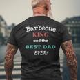 Barbecue King And The Best Dad EverFathers Day Men's T-shirt Back Print Gifts for Old Men