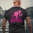 Barbie Heart Logo T-Shirt mit Rückendruck Geschenke für alte Männer