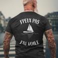 Bateau J'peux Pas J'aioile Maillotoileoilier T-shirt imprimé au dos Cadeaux pour les vieillards