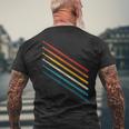 Batteristaintage Drummer Tamburi Regali Per Batteristi T-shirt da uomo con stampa posteriore Regalos para ancianos