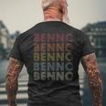 Bennointage T-Shirt mit Rückendruck Geschenke für alte Männer