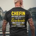 Beste Chefin Der Welt Arbeit Saying Du Hast Ja Bereits Uns S T-Shirt mit Rückendruck Geschenke für alte Männer