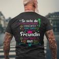 Beste Freundin Der Welt Bff T-Shirt mit Rückendruck Geschenke für alte Männer