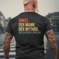 Beste Uncle Beste Uncle T-Shirt mit Rückendruck Geschenke für alte Männer