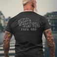 Bester Papa Bärateratertag Lustig Geburtstag T-Shirt mit Rückendruck Geschenke für alte Männer