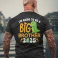 Big Brother 2025 Dinosaur Men's T-shirt Back Print Gifts for Old Men Big Brother 2025 Dinosaur Men's T-shirt Back Print Gifts for Old Men
