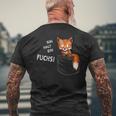 Bin Halt Ein Fuchs Gewitztes Fuchs In Meiner Tasche German Langu T-Shirt mit Rückendruck Geschenke für alte Männer