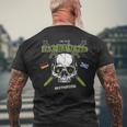 Bmk Supporter Skull Logo T-Shirt mit Rückendruck Geschenke für alte Männer