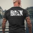 Bmx Distressed Look Bmx-Fahrer Geschenk T-Shirt mit Rückendruck Geschenke für alte Männer